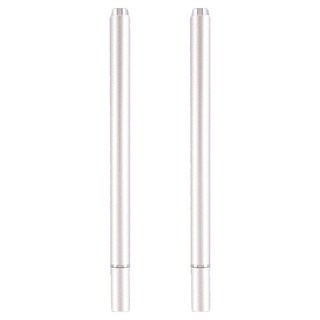 Akako 超細相容款單面觸控筆, 2個, 銀色
