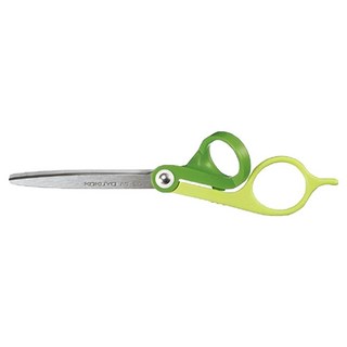 KOKUYO 國譽 hosomi輕便小剪刀, 豆芽綠, 1支