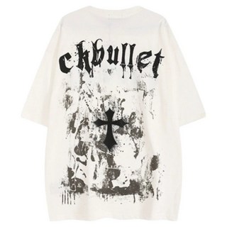 제이티엘 남성용 십자가 스트릿패션 반팔 티셔츠