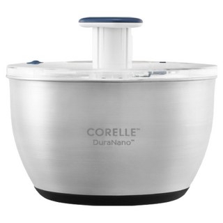 Corelle Brands 康寧餐具 DuraNano 不鏽鋼蔬菜脫水器, 1個, 海軍藍