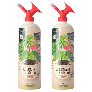 메이크정글 식물밥 보틀 모든식물용 식물영양제 액체비료 랜덤발송, 2개, 1L