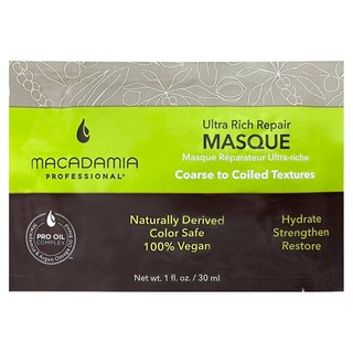 MACADAMIA BEAUTY 瑪卡奇蹟油 潤澤髮膜, 30ml, 1件