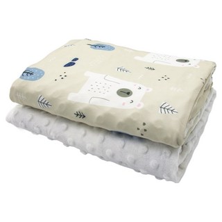 OhBabyLying 涼感薄款荳荳毯, 熊熊森林