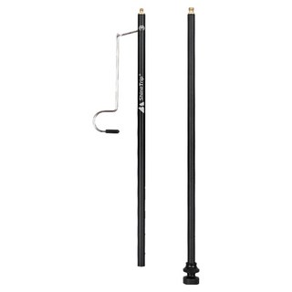 ShineTrip 山趣 2段式燈架, 黑色, 1個
