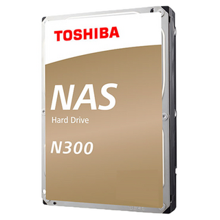 TOSHIBA 東芝 N300 NAS 硬碟 7200RPM CMR模式 512緩衝區 HDD, HDWG71AUZSVA, 10TB