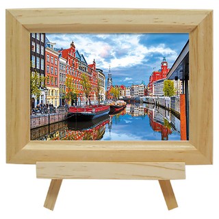 珠友文化 直/橫兩用木質相框, GB-50153-03, 1個