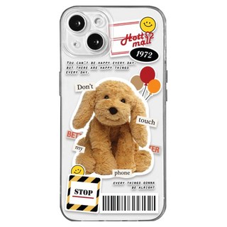 hottmall 1972 娃娃貼紙 小狗 手機殼