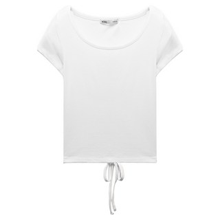 MIXXO 女款後綁帶短袖T恤