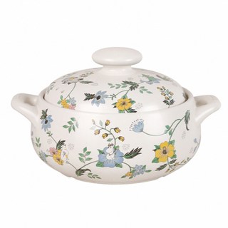 ONE TWO POT 萬土燒 嚕嚕米 MOOMIN 日式燉煮多功能湯鍋 花叢小湯鍋 3L, 30cm, 1個