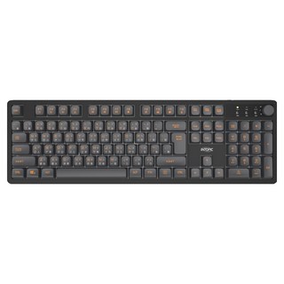 INTOPIC 廣鼎 暗焰多媒體有線鍵盤, 黑色, KBD-103, 薄膜