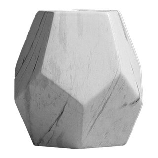 幾何北歐簡約 陶瓷花瓶, 大理石