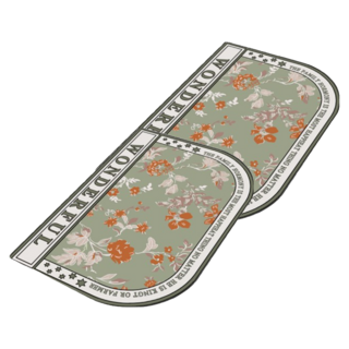 寢室安居 吸水止滑軟式珪藻土地墊, 佳期如夢, 2個