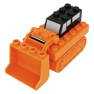 TOMICA 積木推土機, 1個, 混合色