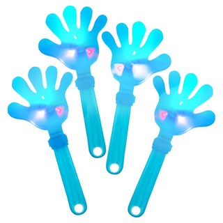 B.A.BIO LED 拍手器 派對道具, 4個, 藍色
