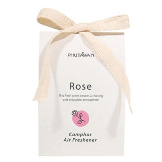 PHUTAWAN 普妲旺 樟腦香氛磚 30g, 玫瑰