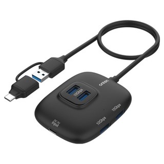 Comsmart 4埠 USB 3.2 gen2 10Gbps 輔助電源多功能集線器 FW005, 1個, 混合色