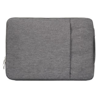 Ermutek 二木科技 隱藏式手把簡約多功能筆電避震袋13吋電腦包/保護內袋/內膽包/筆電包, 133G 灰色, 1個