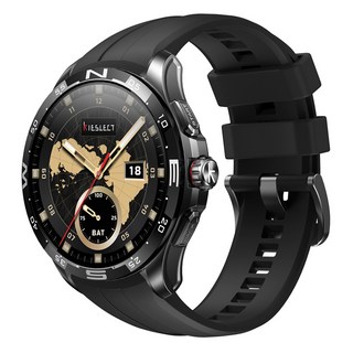 KIESLECT 智慧通話運動手錶 Actor, 黑色, 40.64mm, GPS + 藍牙