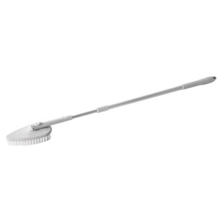 葉子小舖 三刷頭伸縮地板清潔刷 獨特三角刷頭設計, 灰色, 1組