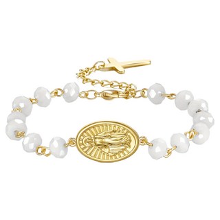 Living Pocket 十字架天主教念珠手鍊, 1個, T67