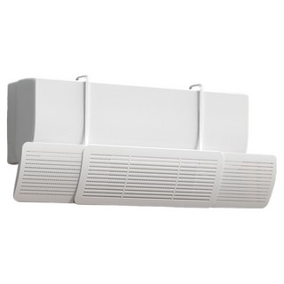 BM design 可愛動物圖案冷氣擋風板, 1個, A款加大版新款三合一可折疊純淨白