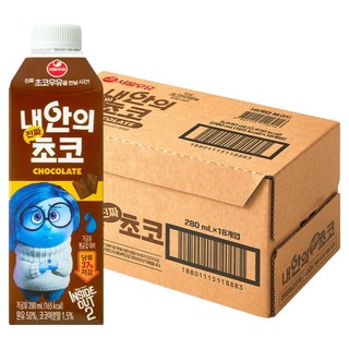 Seoul Milk 首爾牛奶 內在真實巧克力, 280ml, 18個