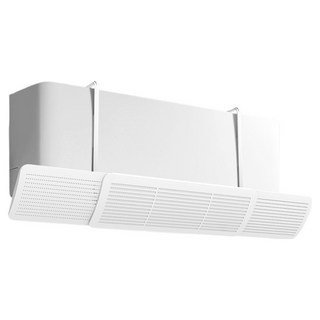 BM design 可愛動物圖案冷氣擋風板, 1個, 新款三合一可折疊純淨白