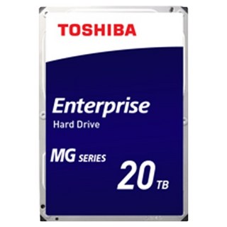 도시바 Enterprise 7200RPM CMR방식 512MB버퍼 기업용 하드디스크, MG10ACA20TE, 20TB