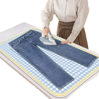 KODACHIEF 可折疊防滑燙衣板, 格紋藍色