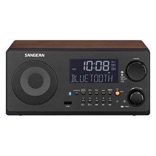 SANGEAN 山進電子 數位收音機, WR22, 木頭色