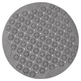 小麥購物 浴室防滑按摩墊 L140, 1個, 灰色