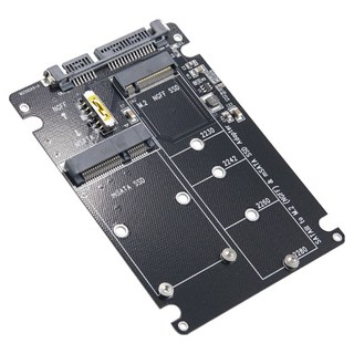 컴스 mSATA M.2 NGFF B M Key SSD SATA3 변환 어댑터, 1개, BF469