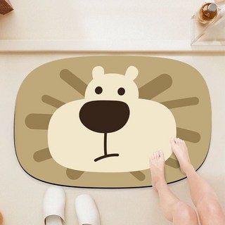 軟珪藻土地墊, 獅子頭, 2個