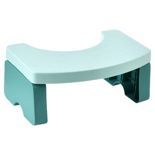 小麥購物 可折疊馬桶腳踏凳 L109, 綠色