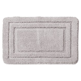 小麥購物 加厚浴室吸水地墊 回型, 烟灰, 1個