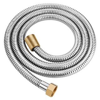 小麥購物 精銅接口防爆蓮蓬頭軟管 附密封圈 2個 L132, 銀色, 1.5m