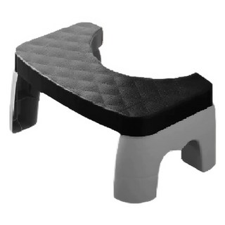 小麥購物 馬桶腳踏凳 L100, 簡約黑