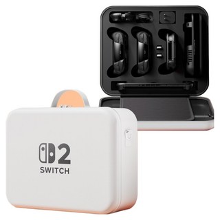 HOHOO Duple 2 Nintendo Switch 2硬殼收納包, Flex 2 白色, 1個, 單品