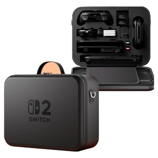 HOHOO Duple 2 任天堂 Switch 2 硬殼收納包 保護殼, Dyuke 2 黑色, 1個, 單一商品