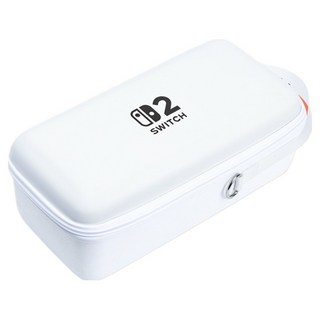 HOHOO SKY2 任天堂 Switch 2 保護殼 收納包, 1個, 單一商品, 白色