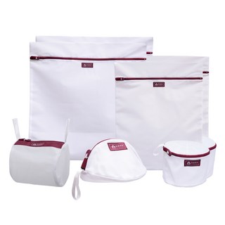 felt Ichiban 有感良品 洗衣袋 極細款 8件組, 白色, 1組