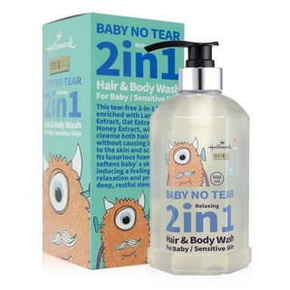 Hallmark 怪獸 2合1洗髮沐浴溫和呵護泡泡露 - 北鼻香 PH 5.5弱酸性, 600ml, 1瓶