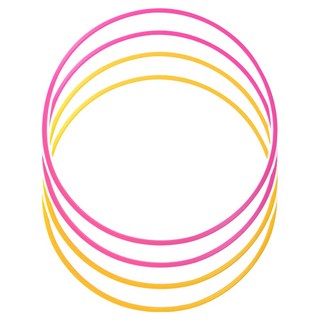 실리콘 식판뚜껑 고무패킹 2종 x 2p 세트 4mm, 핑크, 노랑, 1세트