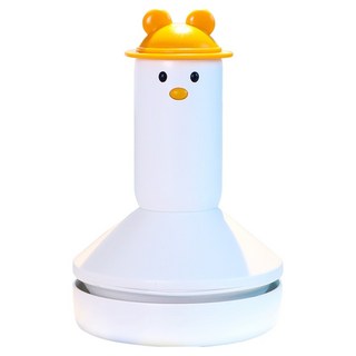 아이존 안녕오리 책상 지우개 진공청소기, 화이트, 1개