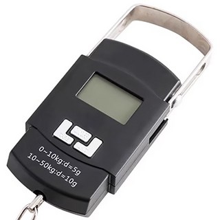 高精度 電子行李秤重器 便攜式抗衝擊耐用型磅秤 50kg, 1個, T5302-1