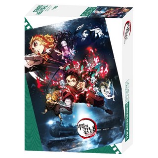 귀멸의칼날 무한열차 극장판 DF-K05-071 직소퍼즐, 500피스, 혼합색상, 1개