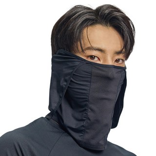 가드맨 와이즈핏 자외선 차단 골프 마스크, 1개, 블랙