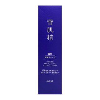 KOSE 高絲 雪肌精 澄白薏透洗顏霜 130g - 深層清潔、溫和保濕、透亮美肌, 1瓶