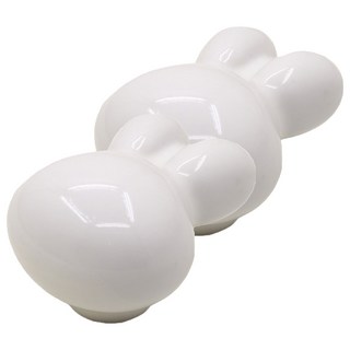 現代風格傢俱把手 1.8 x 3.9 x 5.4 cm, 2個, 白色