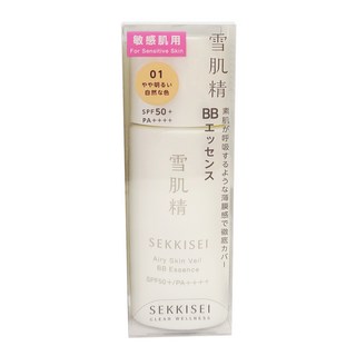 KOSE 高絲 雪肌精 漾活舒敏空氣薄紗BB精華 30ml, 01 明亮膚色, 1瓶